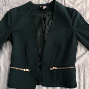 hunter green blazer
